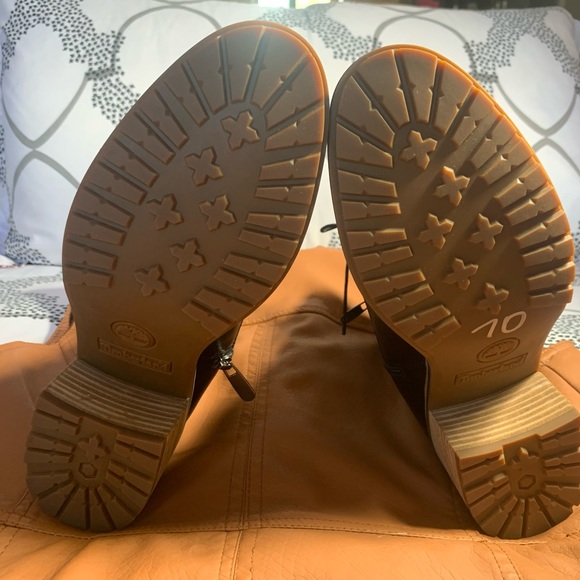 Timberland Sienna High Lace-Up Waterproof Heeled Boots, black full grain - Picture 4 of 6